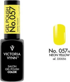 Gellak Victoria Vynn™ Gel Nagellak - Salon Gel Polish Color 057 - 8 Ml. - Neon Yellow
