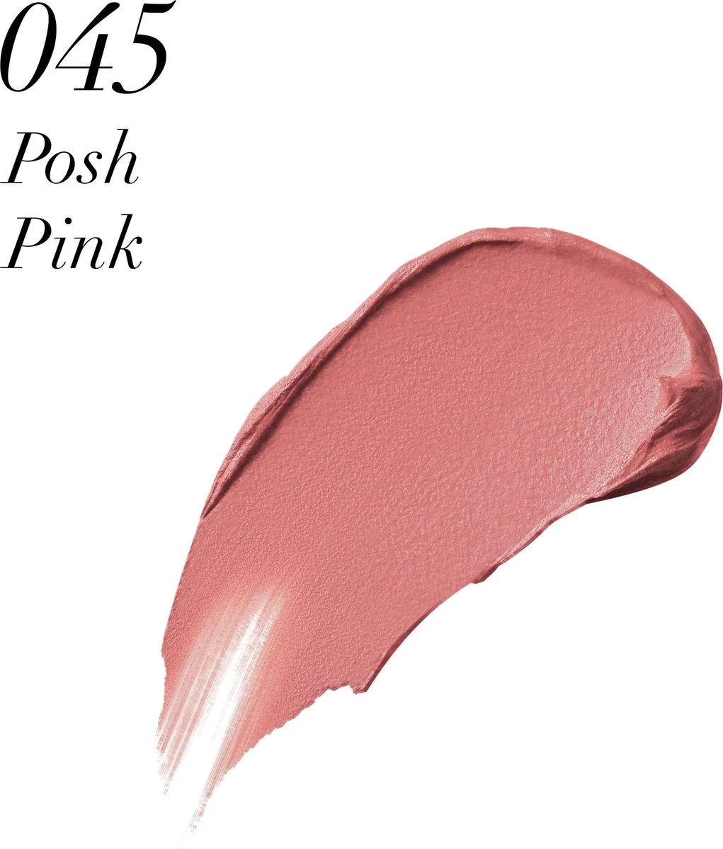 Max Factor Lipfinity Velvet Matte Lippenstift - 045 Posh Pink Nude 4 Max Factor Lipfinity Velvet Matte Lippenstift - 045 Posh Pink Nude - Afbeelding 4