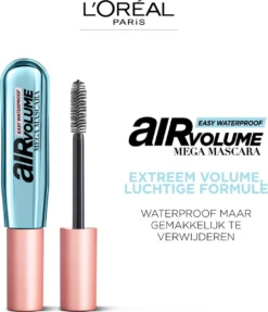 L’Oréal Paris Air Mega Volume Mascara - 01 Black Waterproof - Mega Volume Mascara - 9.4 Ml 11 L’Oréal Paris Air Mega Volume Mascara - 01 Black Waterproof - Mega Volume Mascara - 9.4 Ml -Cosmeticawinkel 1034x1200 2