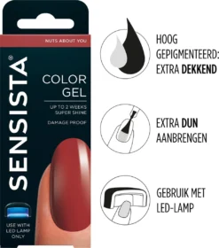 Sensista Color Gel Nuts About You - Bruin
