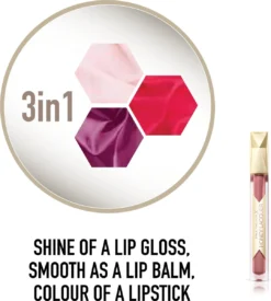 Max Factor Honey Lacquer Gloss Lipgloss - 5 Honey Nude -Cosmeticawinkel 1078x1200