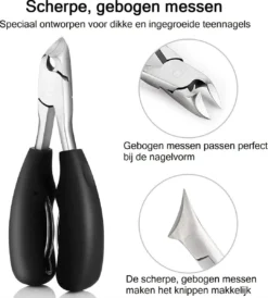 Merkloos Nageltang Met Gebogen Bek + Vijl - Nagelknipper Set - Pedicure Set 13 Merkloos Nageltang Met Gebogen Bek + Vijl - Nagelknipper Set - Pedicure Set -Cosmeticawinkel 1080x1200 1