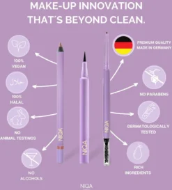 NIQA - Liquid Eyeliner Nightfall - Cat Eye Look - Vegan & Halal 9 NIQA - Liquid Eyeliner Nightfall - Cat Eye Look - Vegan & Halal -Cosmeticawinkel 1084x1200