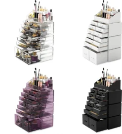 Make-up Cosmetische Organizer Opbergladen Display Dozen Case Met Laden (12D, Transparant) 7 Make-up Cosmetische Organizer Opbergladen Display Dozen Case Met Laden (12D, Transparant) -Cosmeticawinkel 1087x1200 4