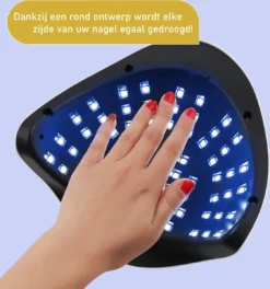 280 Watt UV LED Lamp Nagels - 66 Leds - SUN X10 MAX - Nagel UV Lamp - Gellak Lamp - Nagellamp - Nagellamp Led - Nagellamp Voor Gel Nagellak - Nagellamp Led Uv - Nagellamp Uv - Nagellamp Gelnagels - Gellak - Nageldroger -Cosmeticawinkel 1121x1200 4