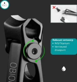 Obioli ™ Nagelknipper Set - Luxe Cadeau Doos Voor Mannen En Vrouwen - Nageltang - Nagelschaar - Kalknagels - Teennagel - Met Nagelvijl - Zwart - Groot - Gift Box -Cosmeticawinkel 1124x1200 4