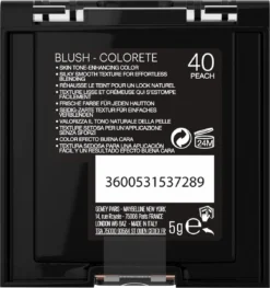 Maybelline Fit Me Blush - 40 Peach - Oranje - Natuurlijk Ogende Rouge 22 Maybelline Fit Me Blush - 40 Peach - Oranje - Natuurlijk Ogende Rouge -Cosmeticawinkel 1128x1200
