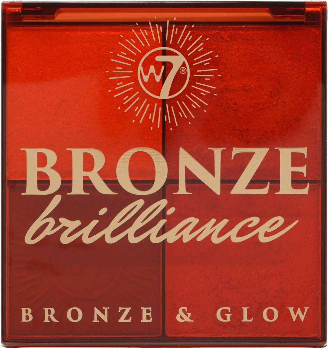 W7 Bronze Brilliance Bronze & Glow Bronzing Powder - Light/Medium 2 W7 Bronze Brilliance Bronze & Glow Bronzing Powder - Light/Medium - Afbeelding 2