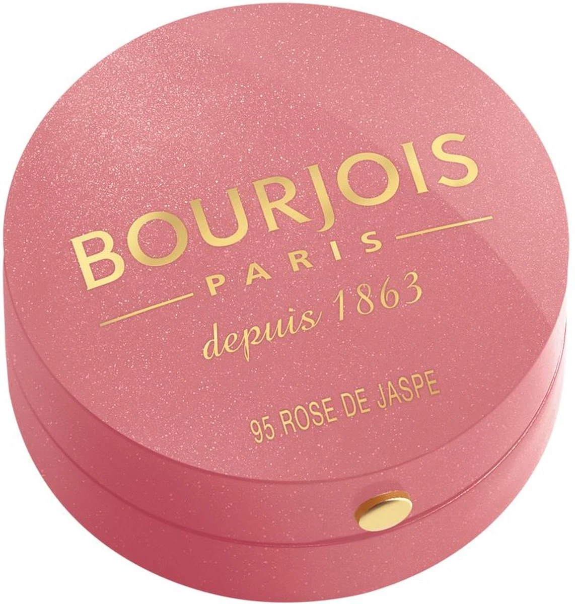 Bourjois Little Rount Pot Blush 095 Rose De Jaspe 2 Bourjois Little Rount Pot Blush 095 Rose De Jaspe - Afbeelding 2