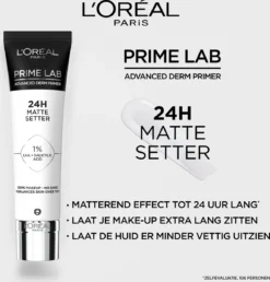 L'Oréal Paris - Prime Lab - Mat Setter - Primer - Matte Primer - 30 Ml -Cosmeticawinkel 1149x1200 1