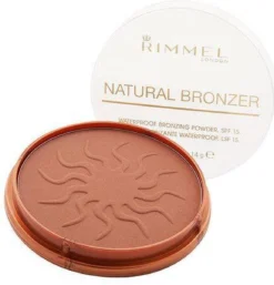 Rimmel London Natural Bronzer Bronzing Powder - 26 Sun Kissed -Cosmeticawinkel 1154x1200