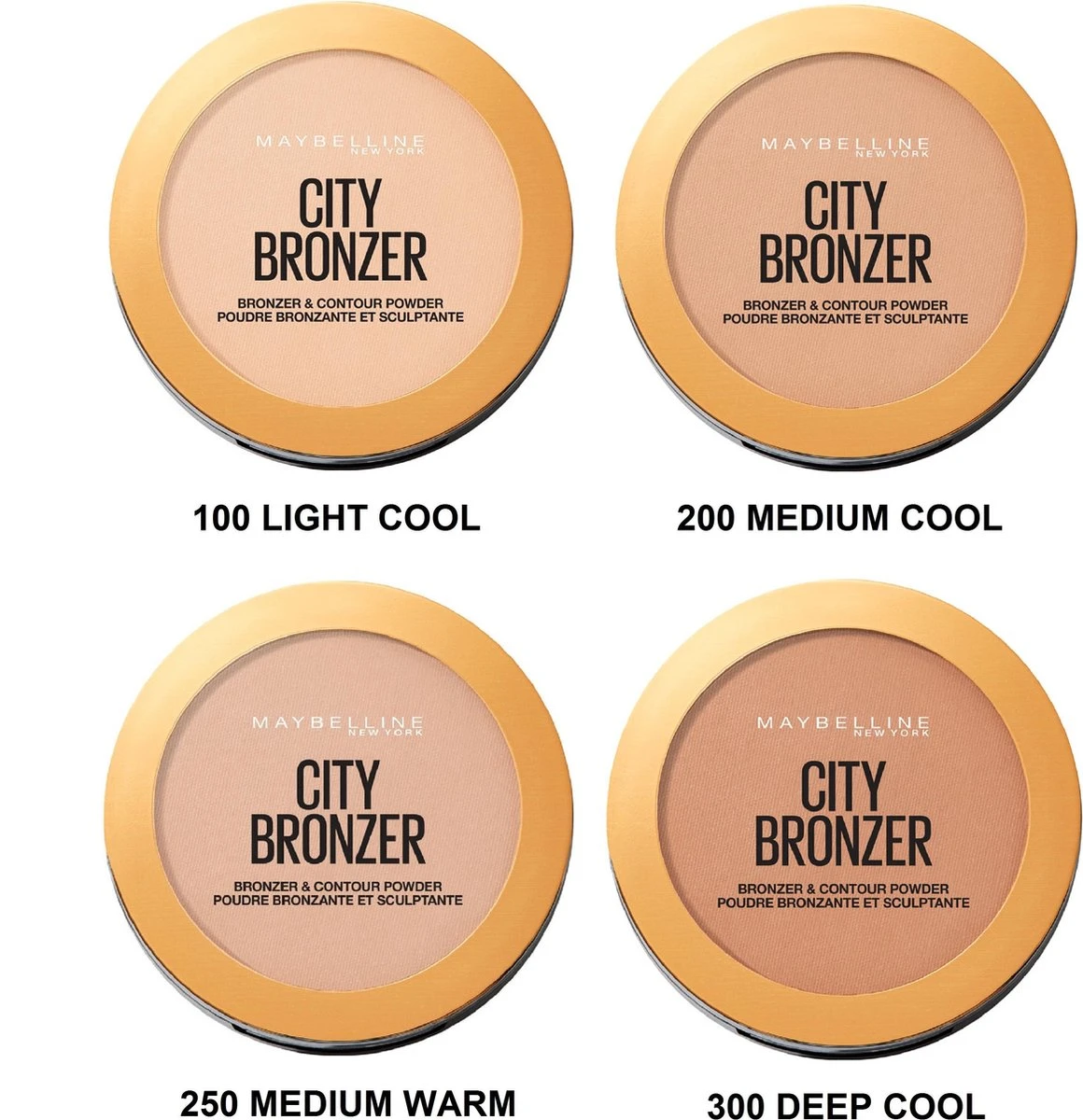 Maybelline City Bronzer Bronzer & Countour Powder - 100 Light Cool - Bronzing En Contouring Poeder - 51,4 Gr. 7 Maybelline City Bronzer Bronzer & Countour Powder - 100 Light Cool - Bronzing En Contouring Poeder - 51,4 Gr. - Afbeelding 7