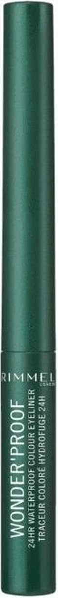 Rimmel London Rimmel Wonder'proof Liner Eyeliner - 003 Green 10 Rimmel London Rimmel Wonder'proof Liner Eyeliner - 003 Green - Afbeelding 10