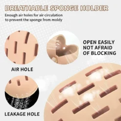 Siliconen Make Up Spons Houder/Fopspeen Bakje/Speen Ophangbare Bak/ Onbreekbare Milieuvriendelijke Make-up Hoes/make-up Spons Houder/ Make-up Tools/ Wasbare Make-up Spons Houder/ SiliconeMake Up Holder/ Ophangbare Make-up Houder /Make-up Tools Reizen -Cosmeticawinkel 1193x1200 3