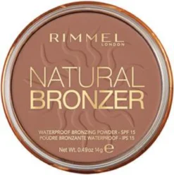Rimmel London Natural Bronzer Bronzing Powder - 26 Sun Kissed -Cosmeticawinkel 1195x1200