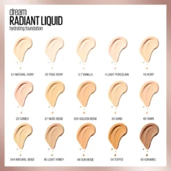 Maybelline Dream Radiant Liquid - 054 Toffee - Foundation Geschikt Voor De Droge Huid Met Hyaluronzuur - 30 Ml -Cosmeticawinkel 1199x1200 1