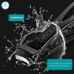 Obioli ™ Nagelknipper Set - Luxe Cadeau Doos Voor Mannen En Vrouwen - Nageltang - Nagelschaar - Kalknagels - Teennagel - Met Nagelvijl - Zwart - Groot - Gift Box -Cosmeticawinkel 1199x1200 8