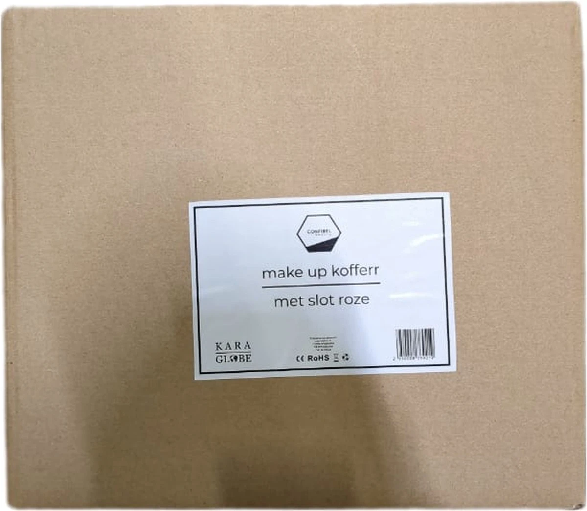 Confibel Cosmetica Koffer - Make Up Koffer Uitklapbaar - 5 Opbergbakken Make-up Koffer - Beautycase/Visagiekoffer /Cosmeticakoffer /Beautycase/ Nagelstylistekoffer - Roze 10 Confibel Cosmetica Koffer - Make Up Koffer Uitklapbaar - 5 Opbergbakken Make-up Koffer - Beautycase/Visagiekoffer /Cosmeticakoffer /Beautycase/ Nagelstylistekoffer - Roze - Afbeelding 10