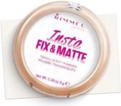 Rimmel London Insta Fix & Matte Make-uppoeder - 01 Clear -Cosmeticawinkel 1200x1052 1