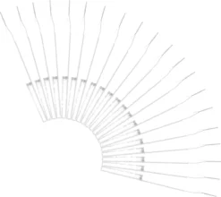 Clavier Micro Borstels Voor Wenkbrauw En Wimper Lifting Wit 20st.