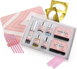 Iconsign Nieuwste Upgraded Wimper Lifting Set - Lash Lift Set Met Extra Sterke Lijm– Lashlift - Nieuw In 2021 - Permanent En Fixatietijd Slechts 12-15 Minuten - Vernieuwde Wimperlifting Set – Lash Lift Kit - Uitgebreide Versie 25 Delig