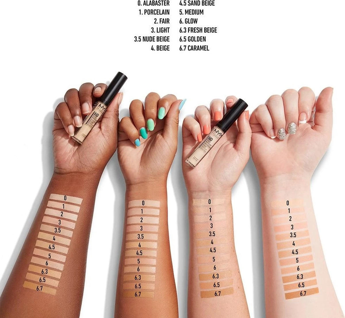 NYX Professional Makeup HD Photogenic Concealer Wand - Medium CW05 4 NYX Professional Makeup HD Photogenic Concealer Wand - Medium CW05 - Afbeelding 4