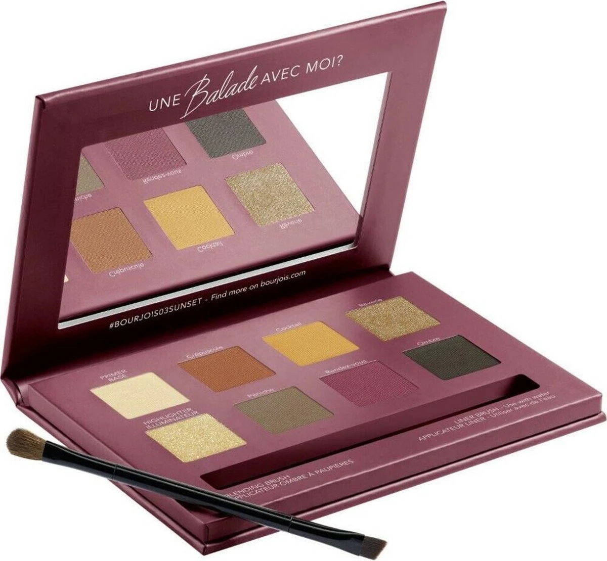 Bourjois Beau Regard Oogschaduw Palette - 03 Quai De Seine Sunset Edition 1 Bourjois Beau Regard Oogschaduw Palette - 03 Quai De Seine Sunset Edition