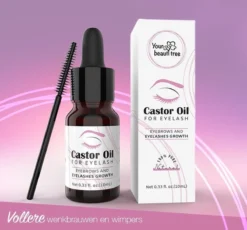 Your Beauty Tree ® Wimper Serum Met Echte Castor Olie |100% Natuurlijke Wimpergroei| Castor Oil Eyelash Serum|Wonder Olie | Wimper Groei | Wenkbrauw Serum | Lash Serum | Wimper Groeimiddel -Cosmeticawinkel 1200x1115 3