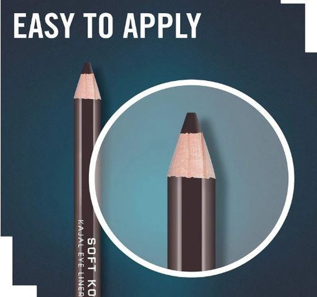 Rimmel London Soft Kohl Kajal Oogpotlood - 011 Sable Brown 12 Rimmel London Soft Kohl Kajal Oogpotlood - 011 Sable Brown - Afbeelding 12