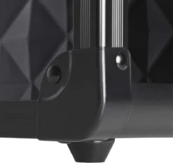 Make-upkoffer, Kapperskoffer, Cosmeticakoffer, Lege Nagelkoffer, Multikoffer, Afsluitbaar Voor Nageldesign/massageolie/fotoapparatuur, 34,7 X 22,2 X 25 Cm , Volledig Zwart HM-YAHEE-411233 -Cosmeticawinkel 1200x1126 5