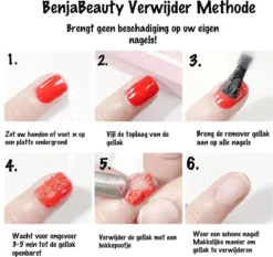 BenjaBeauty Gellak Remover - Nagellak Remover - Nagellak - Pedicure - Manicure - Gel Polish -Cosmeticawinkel 1200x1131 3