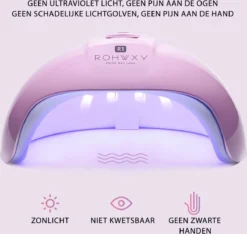 Merkloos Nagel UV Lamp Gelnagels - LED Lamp - Gellak - Nagellak Droger - Nagellak - 36W - Roze -Cosmeticawinkel 1200x1136 3