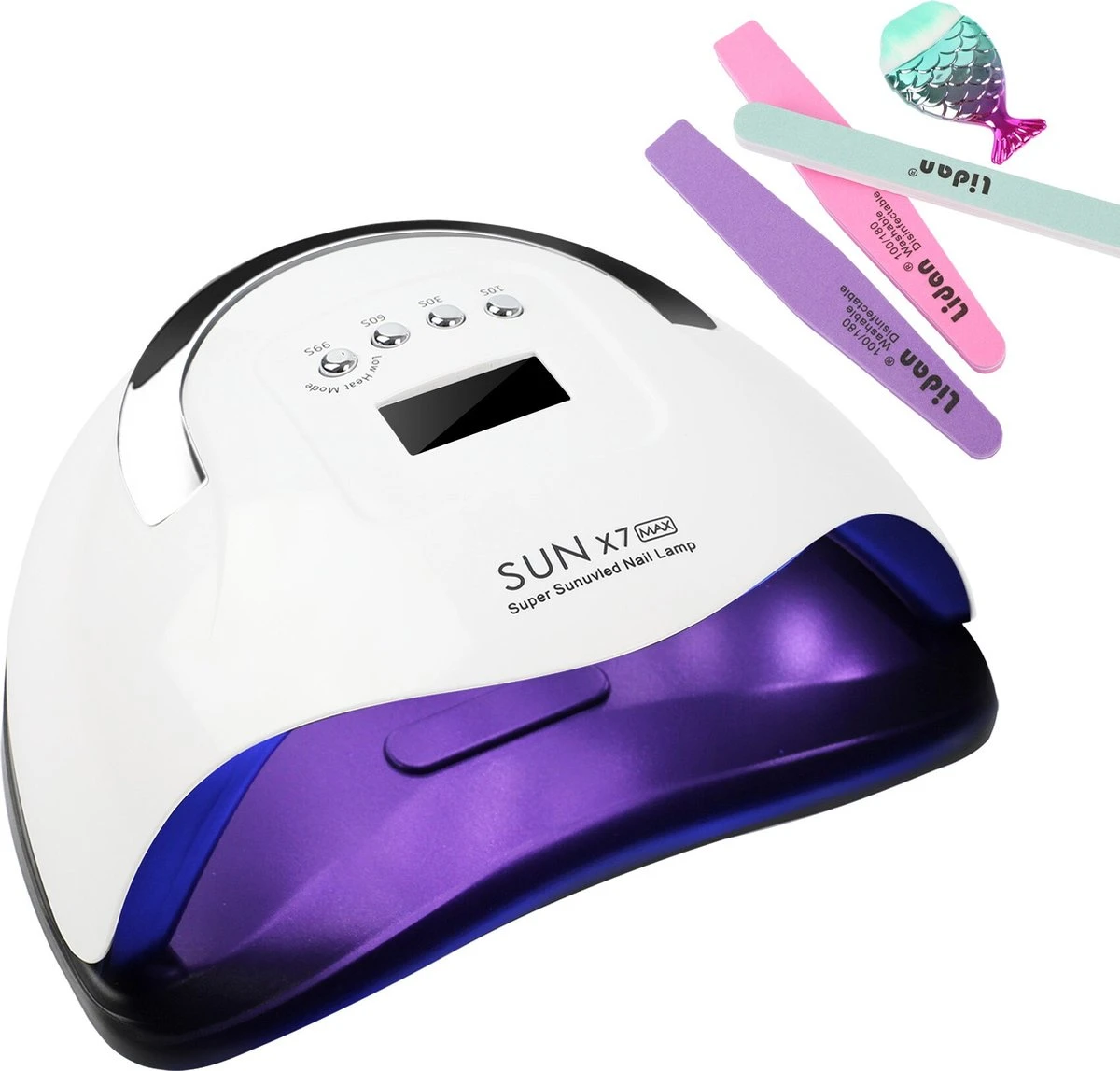 Nageldroger - Nageldrogers - 80 Watt UV LED Lamp Nagels - 45 Leds - Nagellak Droger - UV LED Lamp - Nagellamp - Nail Dryer - Nageldroger Voor Gel Nagellak - Gewone Nagellak - Wit 1 Nageldroger - Nageldrogers - 80 Watt UV LED Lamp Nagels - 45 Leds - Nagellak Droger - UV LED Lamp - Nagellamp - Nail Dryer - Nageldroger Voor Gel Nagellak - Gewone Nagellak - Wit