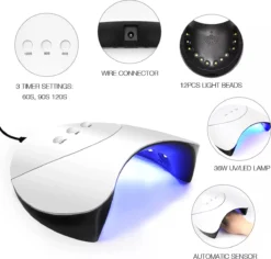 Royala Gellak D4 Starterspakket + Inclusief UV Lamp + Met 10 Verschillende Gellak Kleuren - Gellak Lamp – Gellac Set - Alle Benodigdheden In Eén - Uitgebreid 62-Delig Pakket -Cosmeticawinkel 1200x1148 5