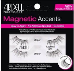 Ardell Professional Magnetic Double Strip Accents Lashes - 001 Accents - Magnetische Nepwimpers - Set Kunstwimpers - Zwart -Cosmeticawinkel 1200x1149