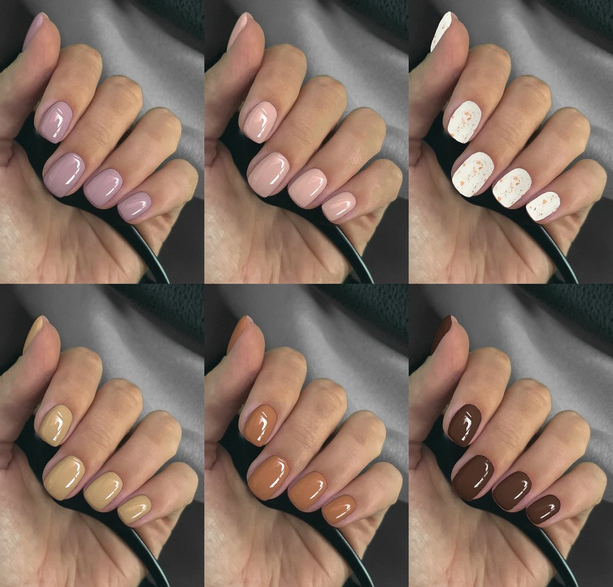 De Sera Gellak 6-delige Set - Gel Nagellak - Nude - Marmer - Un Mélange - 10ML 2 De Sera Gellak 6-delige Set - Gel Nagellak - Nude - Marmer - Un Mélange - 10ML - Afbeelding 2