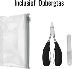 Nagelschaar Inclusief Nagelvijl - Nageltang Voor Harde Teennagels - Nagelknipper Tegen Kalknagels - Harde Nagels - Pedicureset - Manicureset Teennagelknipper - Teennagelschaar -Cosmeticawinkel 1200x1151 1