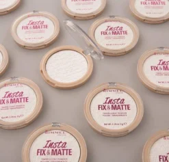 Rimmel London Insta Fix & Matte Make-uppoeder - 01 Clear -Cosmeticawinkel 1200x1152