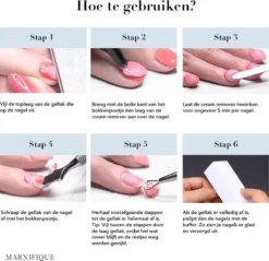 Marnifique® - NEW FORMULA - Gellak Cream Remover Set 30 Ml - Gel Polish Remover - Gellak Remover - Gel Polish - Gellak Verwijderen - Gellak Verwijderaar - Nagellak Remover - BIAB Remover - Vijl - Aceton -Cosmeticawinkel 1200x1159 14