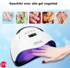 Nageldroger - Nageldrogers - 80 Watt UV LED Lamp Nagels - 45 Leds - Nagellak Droger - UV LED Lamp - Nagellamp - Nail Dryer - Nageldroger Voor Gel Nagellak - Gewone Nagellak - Wit 14 Nageldroger - Nageldrogers - 80 Watt UV LED Lamp Nagels - 45 Leds - Nagellak Droger - UV LED Lamp - Nagellamp - Nail Dryer - Nageldroger Voor Gel Nagellak - Gewone Nagellak - Wit -Cosmeticawinkel 1200x1160 5