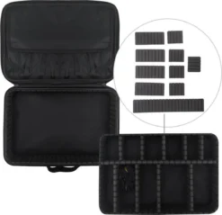 Cosmetica Koffer - Make-up Koffer Met Verstelbare Vakken - Visagie En Nagelstyliste Beauty Koffer - 35x25x11CM -Cosmeticawinkel 1200x1160 8