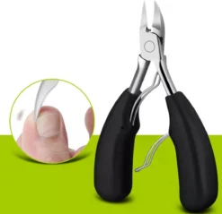 WVspecials® Professionele Zwarte Nagelschaar - Kalknagel Schaar - Ingegroeide Teennagel - Nageltang Groot -Nagelschaar Voor Harde Nagels - Teennagel - Nageltang - Nagelschaartje - Nagelschaar - Kalknagels - Schaar - Hand Verzorging - Nagelknipper -Cosmeticawinkel 1200x1161 5