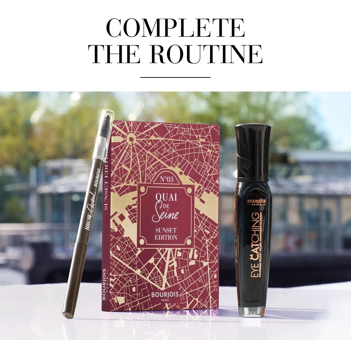 Bourjois Beau Regard Oogschaduw Palette - 03 Quai De Seine Sunset Edition 9 Bourjois Beau Regard Oogschaduw Palette - 03 Quai De Seine Sunset Edition - Afbeelding 9