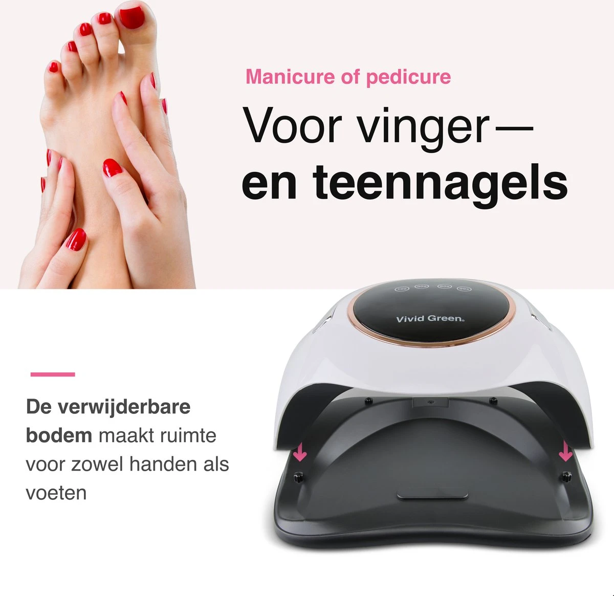 Vivid Green UV Lamp Gelnagels - Led Nagellamp - Gellak Nagel Lamp - Nageldroger - Naggellak Droger - Nagels - 168W 6 Vivid Green UV Lamp Gelnagels - Led Nagellamp - Gellak Nagel Lamp - Nageldroger - Naggellak Droger - Nagels - 168W - Afbeelding 6