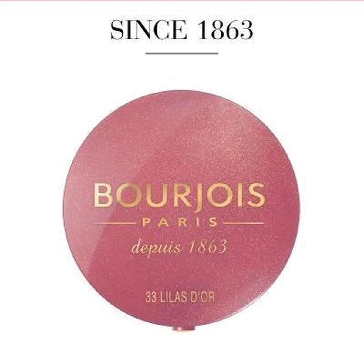 Bourjois Little Round Pot Blush - 33 Lilas D'Or 7 Bourjois Little Round Pot Blush - 33 Lilas D'Or - Afbeelding 7