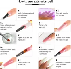 Polygel Kit - Polygel Set - Nagelverlenging - Polygel 7 Kleuren - Polygel Nagels - Kunstnagels - Gel Polish - Acryl Gellak -Cosmeticawinkel 1200x1167 38