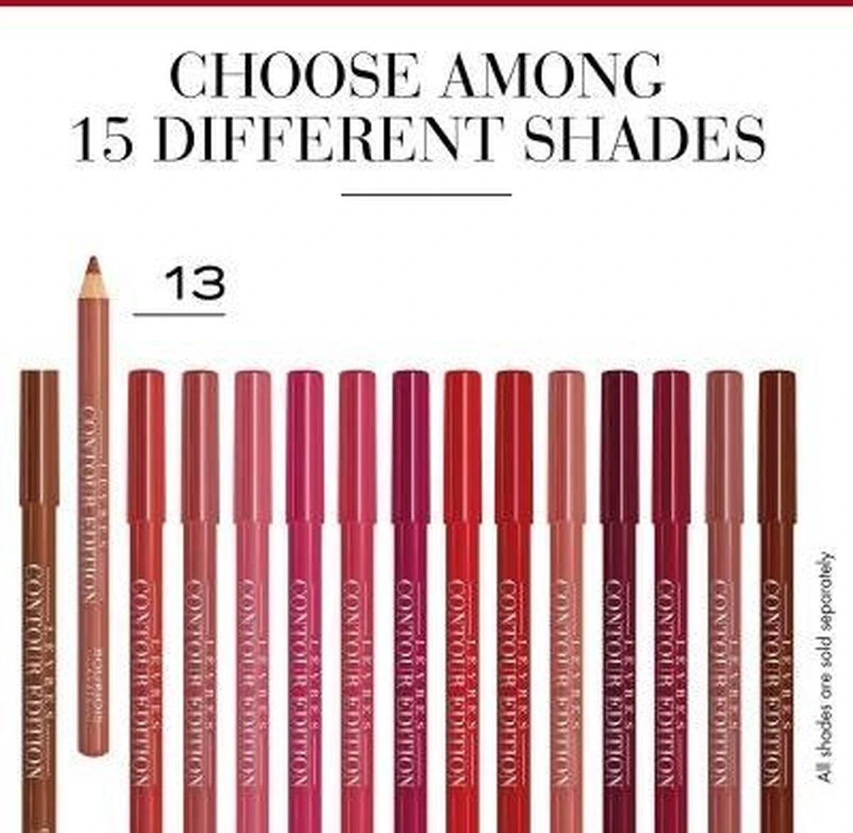 Bourjois Levres Contour Edition Lippotlood - 13 Nuts About You 5 Bourjois Levres Contour Edition Lippotlood - 13 Nuts About You - Afbeelding 5