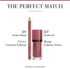 Bourjois Levres Contour Edition Lip Liner Contour Lip Pencil - 01 Nude Wave 16 Bourjois Levres Contour Edition Lip Liner Contour Lip Pencil - 01 Nude Wave -Cosmeticawinkel 1200x1173 20