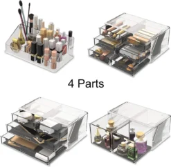 Make-up Cosmetische Organizer Opbergladen Display Dozen Case Met Laden (12D, Transparant) 8 Make-up Cosmetische Organizer Opbergladen Display Dozen Case Met Laden (12D, Transparant) -Cosmeticawinkel 1200x1176 9
