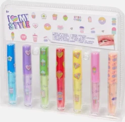 Lipgloss Voor Kinderen - 7 Dagen - Multicolor - Geur & Glitter